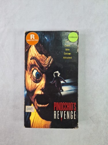 Pinocchio’s Revenge VHS 1996 Horror Slasher Vidmark - Picture 1 of 13