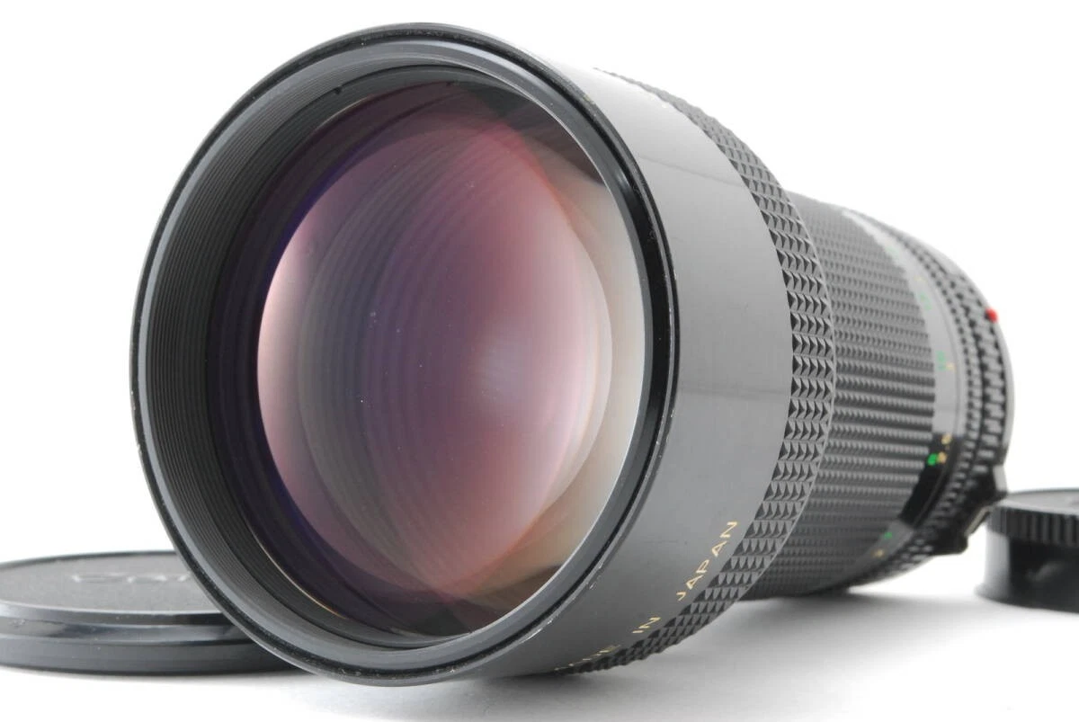 キヤノン Canon NEW FD 200mm F2.8 美品 Canon FD 200mm F2.8 New FD Lens - AE-1 A-1 F-1 nFD 1,8 200 Tele