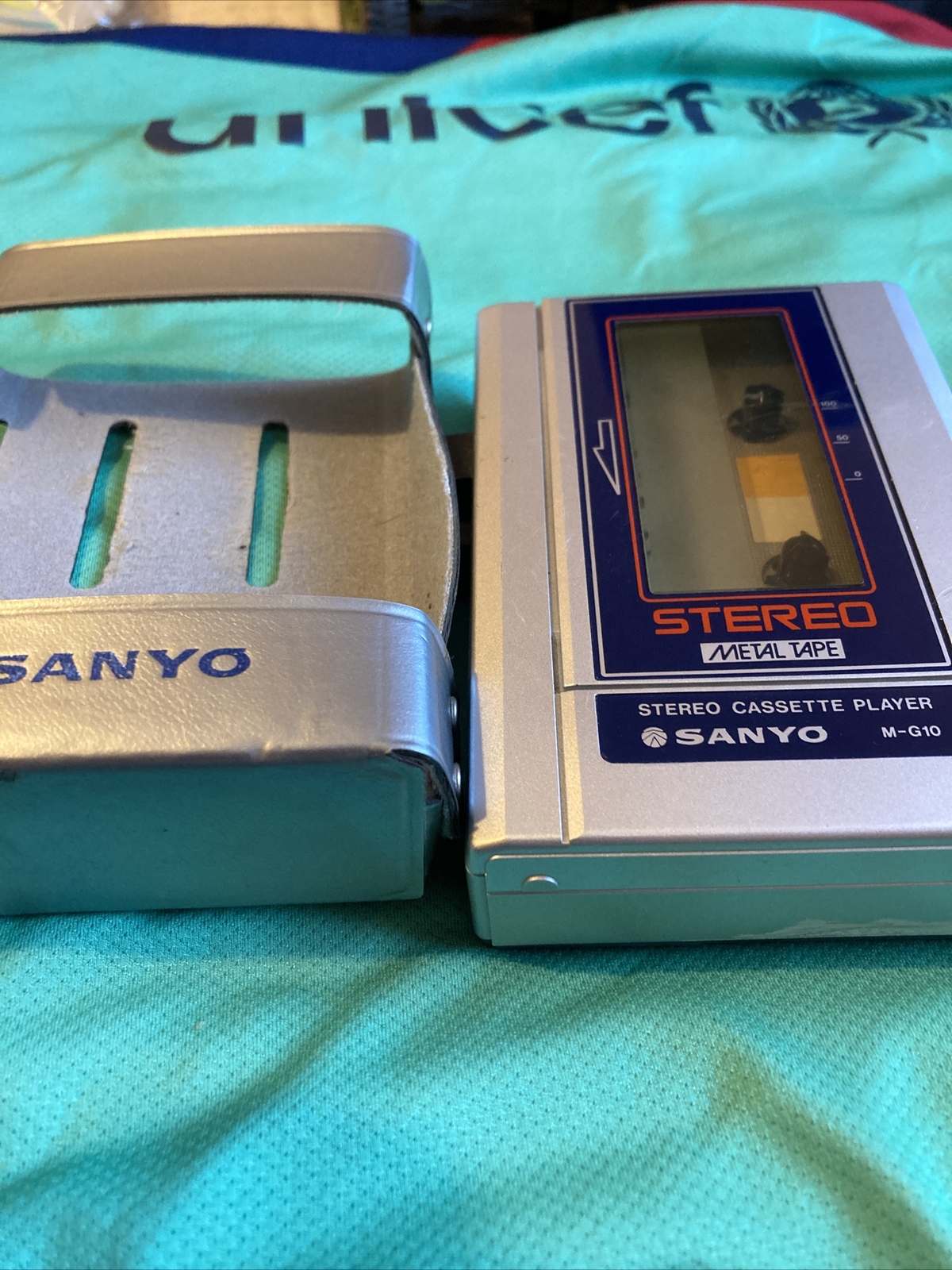 Vintage Sanyo MG10 Stereo Metal Hi Lo Cassette Player tested eBay