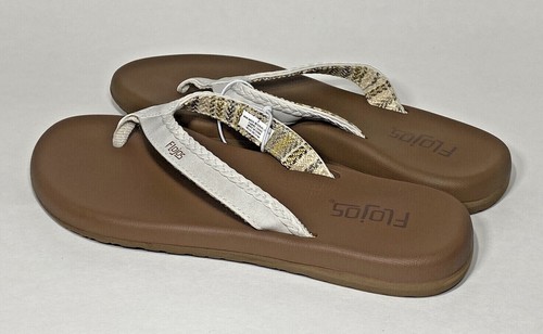 Flojos Memory Foam Sandals Womens Flip Flops Thongs Multiple Colors and Sizes - Picture 3 of 13