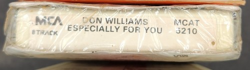 Don Williams Especially For You 8 Track Tape NOT TESTED. - Picture 3 of 3