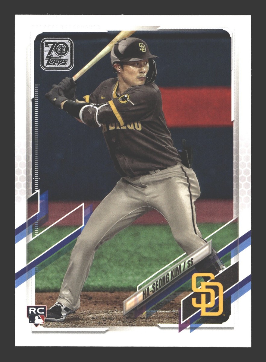 Topps japan edition 2021 キムハソン グリーンパラレル 2021 Topps