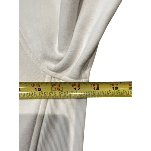 Sudadera con Capucha de Buceo Lululemon Talla 6 Algodón Polar Blanco Cremallera Completa Con Capucha LEER - Imagen 4 de 9