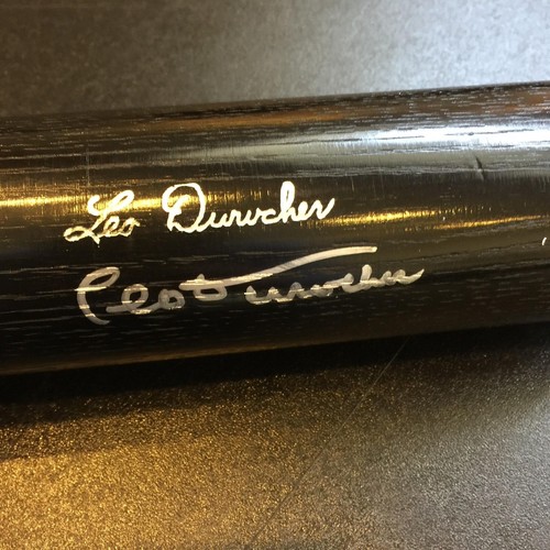 Rare Leo Durocher Signed Louisville Slugger Game Model Bat With JSA COA - Picture 4 of 6