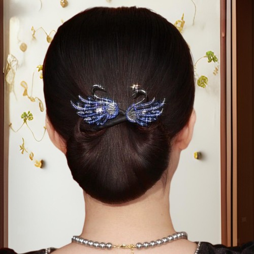 Chignon per capelli con strass Cigno Shaper per chignon per tutti i tipi di