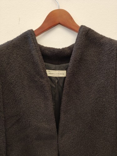 MANTELLA/PONCHO MARIELLA BURANI VINTAGE DONNA IN ALPACA . TG.40 - Picture 2 of 14