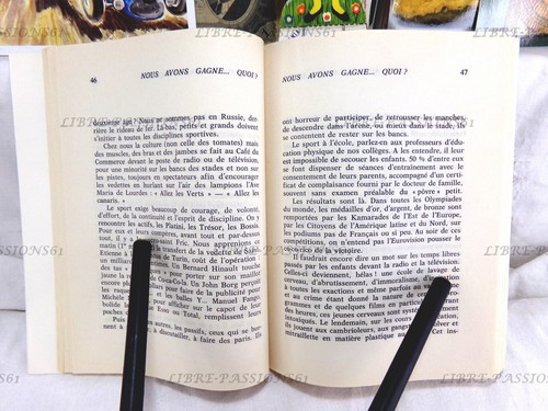 NOUS AVONS GAGNÉ... QUOI?, HADRIEN BOUSQUET, ÉDITIONS LA PENSÉE UNIVERSELLE 1983 - Picture 11 of 15