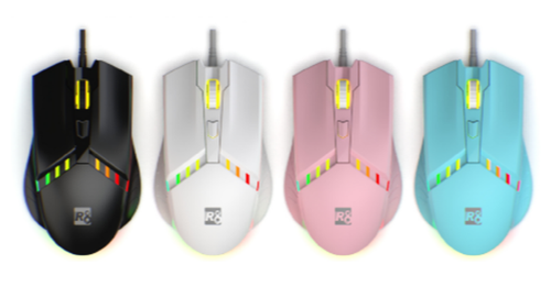 8X USB 4D Optical Gaming Mouse With LED Light 1600DPI 1609 R8 Joblot wholesale - Picture 2 of 4