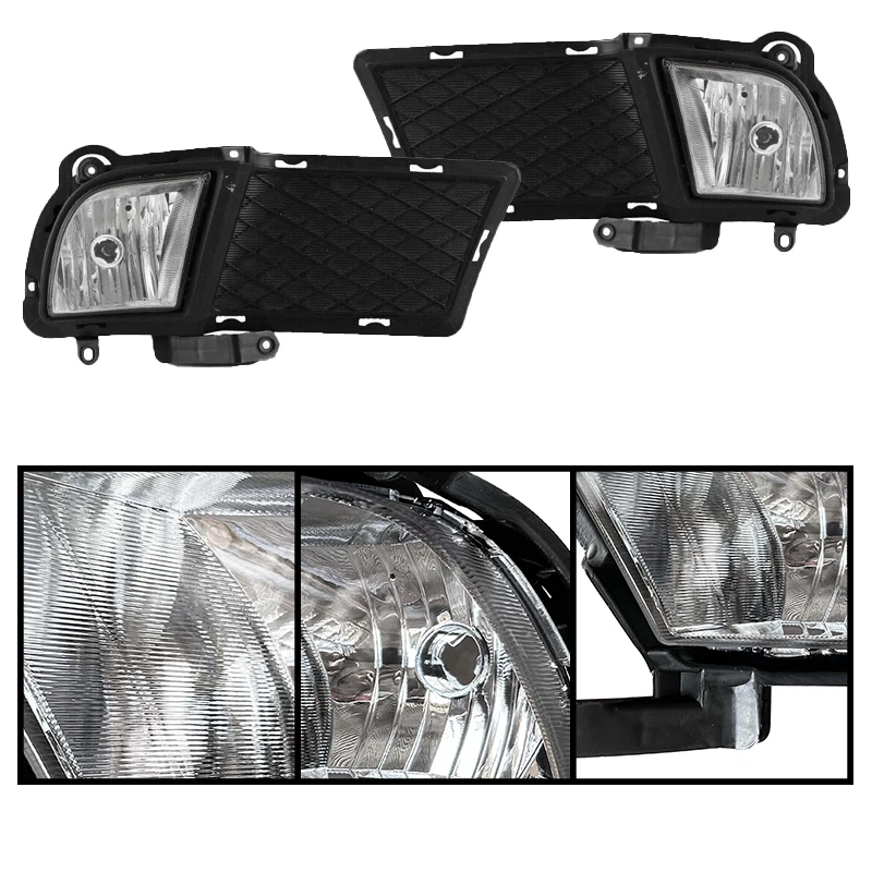 Par de luces antiniebla y biseles de cubierta izquierda derecha para Kia Forte Koup Cerato 2010-2013 Foto 3 de 4