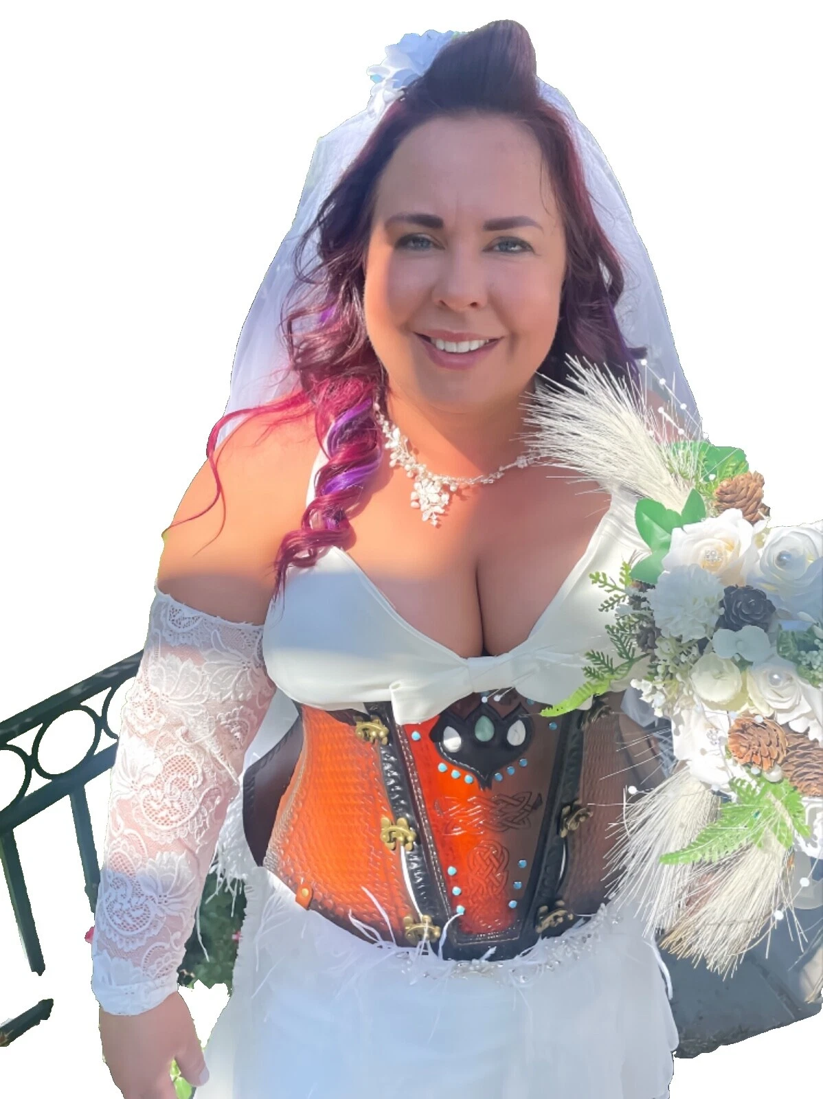 Corsés y Bustiers Handmade Marrón para Mujeres