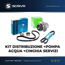 KIT DISTRIBUZIONE +POMPA+CINGHIA AUDI A3 2.0TDI  06.04 -> 170 Cv BMN