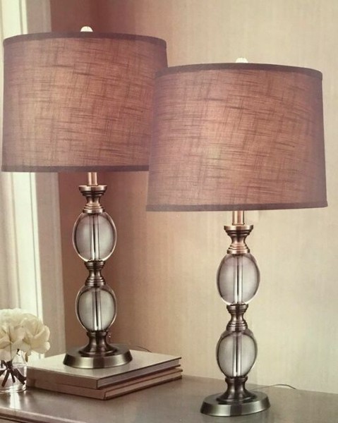 bridgeport designs set of 2 table lamps