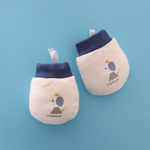 Baby Mittens Drawstring Gloves Cute Cartoon Baby Infant Pure Cotton Girlt - Picture 10 of 10