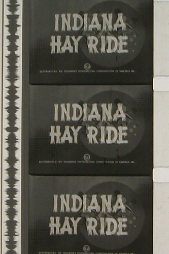 INDIANA HAY RIDE GAYE DIXON SOUNDIE 16MM FILM MOVIE ROLLED S99 MIRROR IMAGE - Imagen 2 de 9