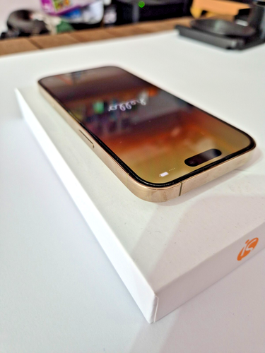 Apple iPhone 14 Pro - 128 GB - Gold (Unlocked) - 第 3/8 張圖片