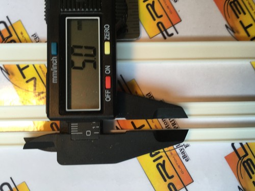 Canada Post 2 in 1 tool 20 mm 2 cm .5 cm 5 mm slot template gauge lettermail - Picture 4 of 7