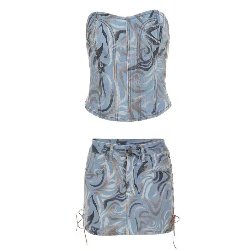 Ropa de calle para mujeres Kpop Idol Ropa Sexy Talla S Música Festival Ropa Rave