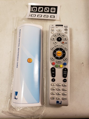 Direct TV Remote Control RC64 Replacement TV DirectTV Guide URC2982RG 1-0 NEW - Picture 1 of 3