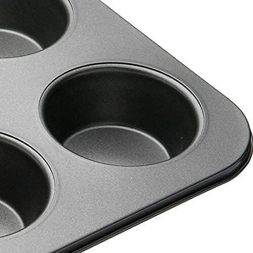 X2 Muffin Profundo Resistente Pastel de Hadas 6 Tazas Bandeja para Pudín Antiadherente Nuevo - Imagen 3 de 5
