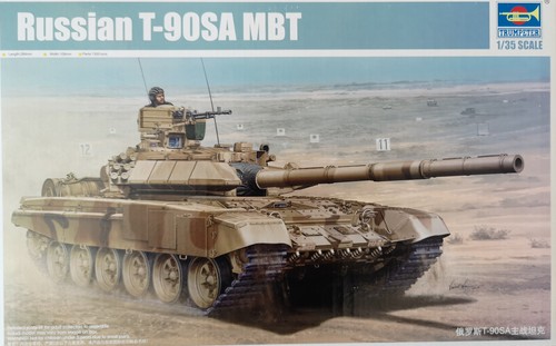 T-90SA RUSSIAN Main Battle Tank TRUMPETER 1/35 PLASTIC KIT - Photo 1/1