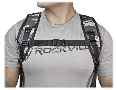 Rockville Travel Case Camo Backpack Bag For Allen & Heath Rockville Travel Case Camo Backpack Bag For Allen & Heath