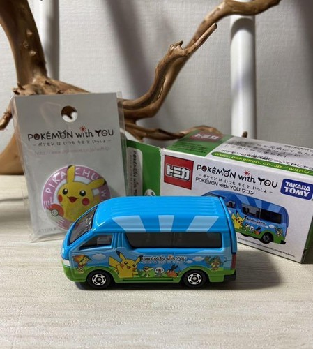 TOMICA POKEMON with YOU Wagon Can Badge Set | eBay
