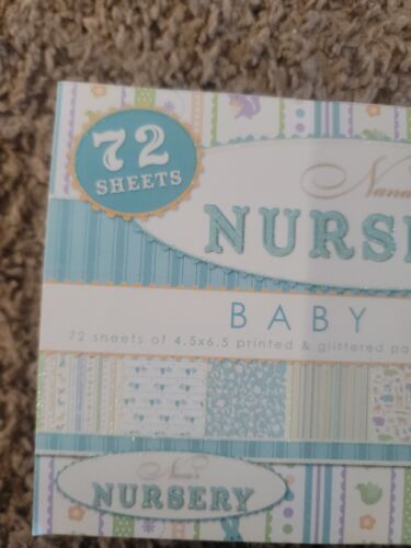 DCWM Nana's Kinderzimmer Premium Papierstapel Baby Junge 1/2 Glitzer 4,5 x 6,5 72 Blatt - Bild 2 von 5