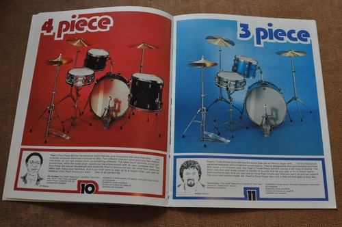 Folleto folleto catálogo de tambores de perlas. ca 1973 - Imagen 6 de 11