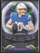 2021 Panini Contenders #SN-JHE Justin Herbert Supernatural