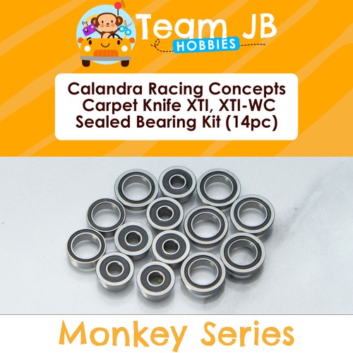 Calandra Racing Concepts Carpet Knife XTI, XTI-WC - 14 Pcs Sealed Bearings Kit - Picture 1 of 2