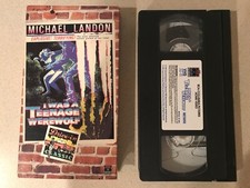 I Was a Teenage Werewolf (VHS, 1991) Michael Landon, Yvonne Lime