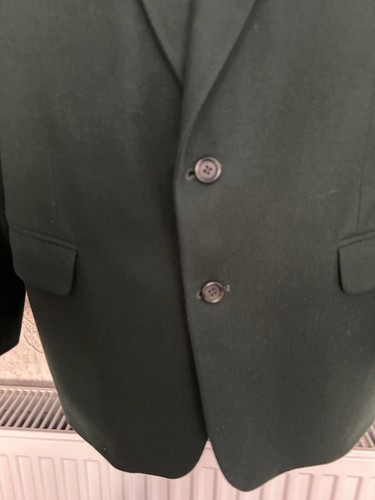 Premiere Collection Wool Cashmere Blend Green Jacket. 42 Long. MR21882 - Picture 3 of 9