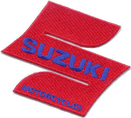 Suzuki Motorräder Patch, Plakette, Biker - Bild 1 von 1