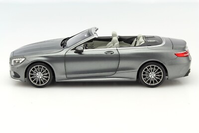 2015 MERCEDES-BENZ S-CLASS CABRIOLET GRAY 1:18 OPENING BODY PARTS