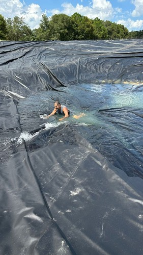 25x25 Pond Liner,Fortified Waterproof Liner for Ponds & Roofs, Free Shipping! - Picture 7 of 23