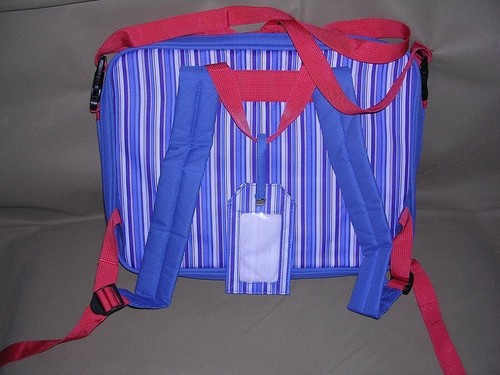 Kid Overnight Carry Bag Car Seat Travel Snack/Play Tray Organizer by Cradle Plus - Picture 2 of 9