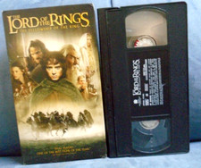 THE LORD OF THE RINGS THE FELLOWSHIP OF THE RING (VHS,2001)