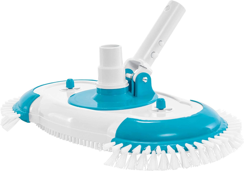16" Weighted Pool Vacuum Head with Nylon Brushes & Swivel Hose Connection - Picture 8 of 12