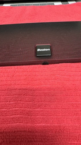 Boston Acoustics CRC7 BlackCenter Channel Speaker Aluminum From Grill Only Black - Picture 4 of 10