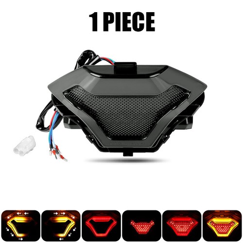 Integrated LED Tail Light Turn Signals For Yamaha MT03 MT25 R3 R25 2014-2020 19 - Picture 12 of 13