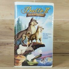 Balto II 2 Wolf Quest VHS 2000 Anime Movie Clamshell David Carradine Mark Hamill