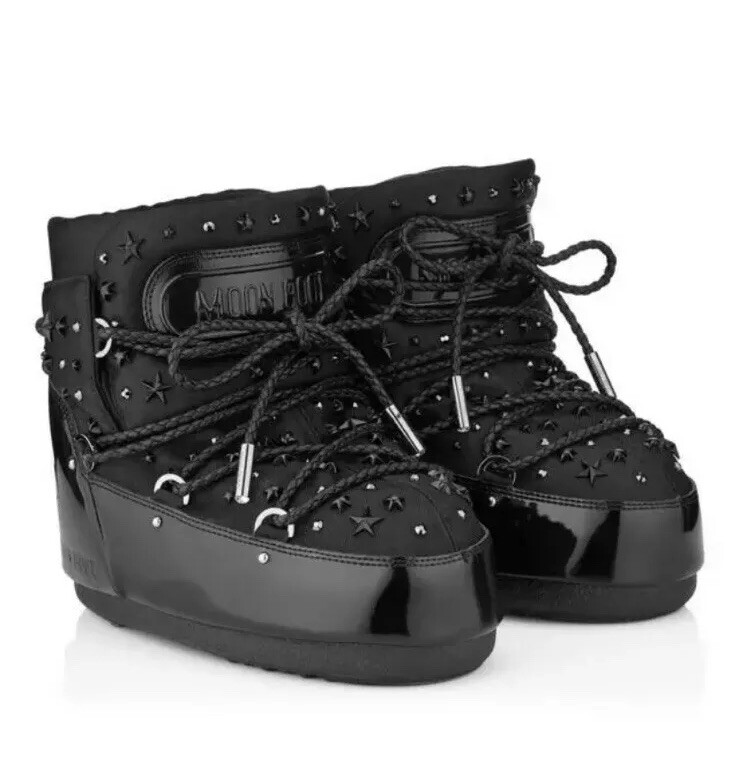 Authentic JIMMY CHOO Star Studded Winter Snow Buzz Boots EU37 EU37 EU37 38 Used e088d7 Authentic JIMMY CHOO Star Studded Winter Snow Buzz Boots EU37 EU37 EU37 38 Used e088d7