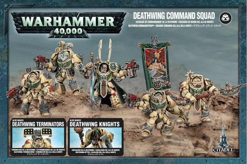 Warhammer 40K Dark Angel Deathwing Terminator Command NEW in box Warhammer 40K Dark Angel Deathwing Terminator Command NEW in box