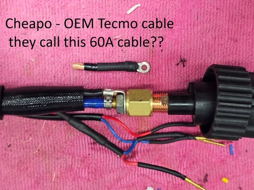 TECMO PTM 60 CNC PLASMA BRENNER 20' - Neu AKTUALISIERT 80A Kabel - Leicht gebrauchter Kopf - Bild 3 von 10