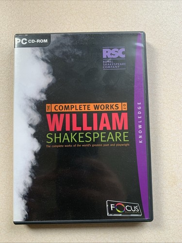 The Complete Works Of William Shakespeare - PC CD Rom - GCSE Revision tool