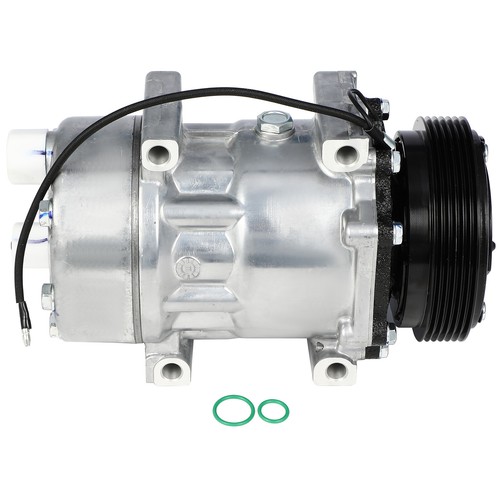 AC A/C Compressor W/ Clutch For 94-96 Jeep Cherokee 84-87 Wagoneer 2.5L 4.0L - Picture 2 of 10
