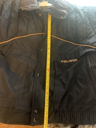 Vintage Polaris Snowmobile Jacket Mens XL Blue - Picture 11 of 12