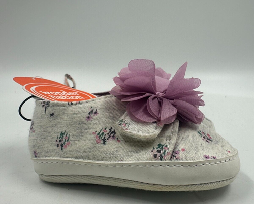 Wonder Nation 3 Pairs Infant Baby Girls Slip On Casual Shoes/ Slippers Size 2 - Picture 17 of 19