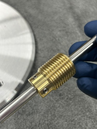 JUEGO GRANDE DE ENGRANAJES DE GUSANO TELESCOPIO DE ALUMINIO/LATÓN 360 DIENTES RELACIÓN 360:1 ¡NUEVO! ¡! - Imagen 20 de 24
