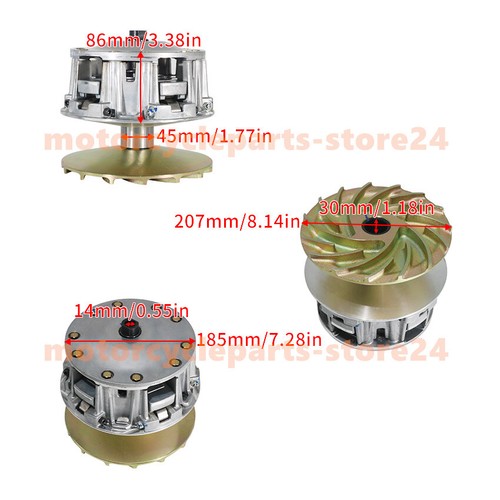 For C.V.T. TGB Front Complete Variator Set 1000LT EST 1000LTX EST-J AG-911230-S - Picture 2 of 9